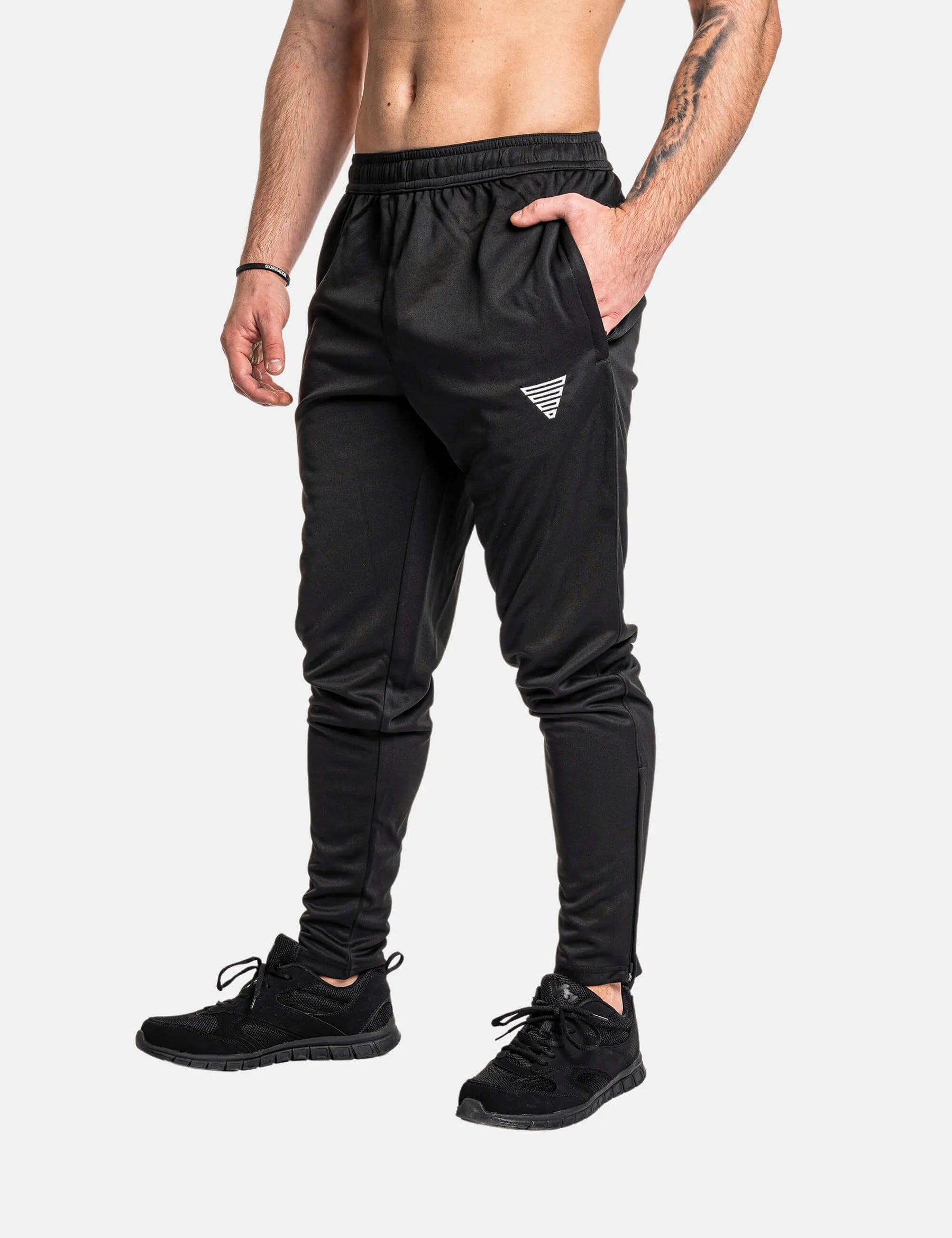 Wangdo Men's Joggers Sweatpants Gym Training Workout Pants Slim Fit with  Zipper Pockets | Pantalones deportivos, Pantalones ajustados, Chándal para  hombre